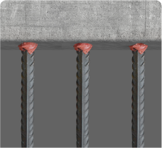 Excellent thixotropy — less waste, higher efficiency